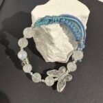 Handmade braided rope design with moonstone. - Image 3
