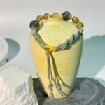 Handmade braided rope design with moonstone. - Image 2