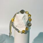 Handmade braided rope design with moonstone. - Image 3