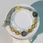 Handmade braided rope design with moonstone. - Image 5