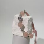 Pink Crystal Handmade Braided Rope Design - Image 5