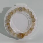 Yellow Rabbit Hair Crystal Strand Design - Image 2