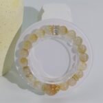 Yellow Rabbit Hair Crystal Strand Design - Image 3