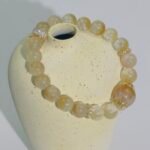 Yellow Rabbit Hair Crystal Strand Design - Image 4