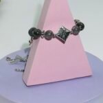 Grey Moonstone Handmade Braided Rope Design - Image 5