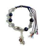 Handmade Braided Rope Design with Natural White Crystal