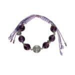 Handmade Amethyst Braided Rope Jewelry